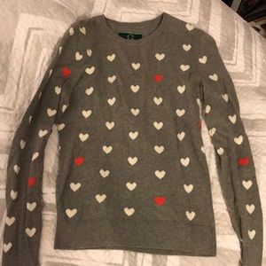 Cashmere heart sweater from C Wonder
